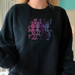 Dancing Skeletons Custom Hoodie 👻